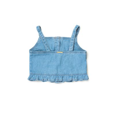 Top Jeans Feminino Infantil 32962P em atacado - parizijeans